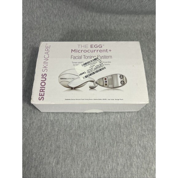 The Egg Facial Microcurrent & Facial Toning System By Serious Skin Care Pink - Picture 1 of 16